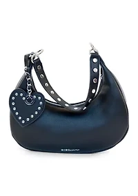Stud Shoulder Dumpling Bag