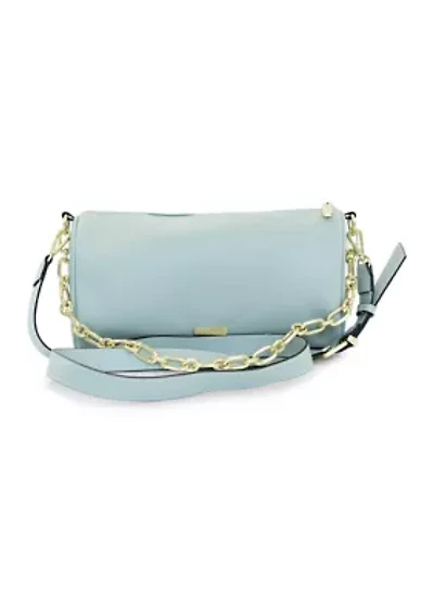 Lasercut Barrel Shoulder Bag