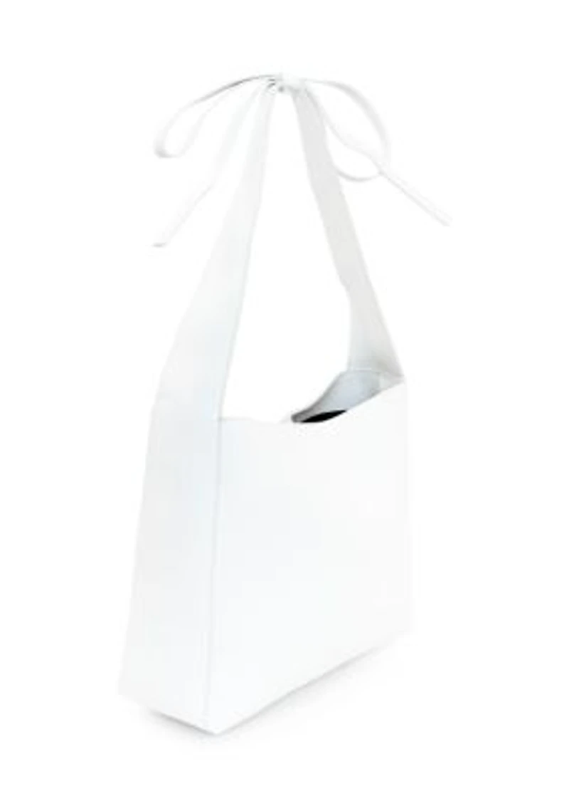 Bow Hobo Shoulder Bag with Card Case