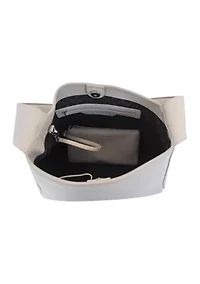 Bow Hobo Shoulder Bag with Card Case