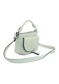 Asymmetrical Flap Crossbody Bag