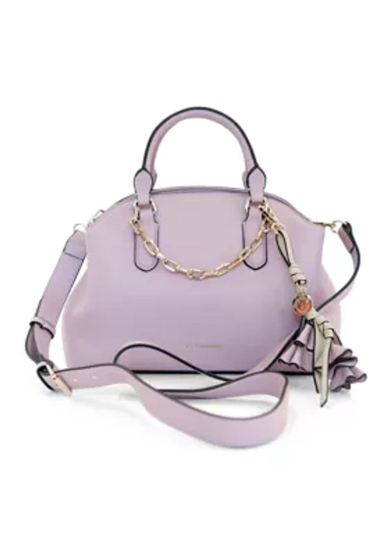 Chain Satchel with Charm