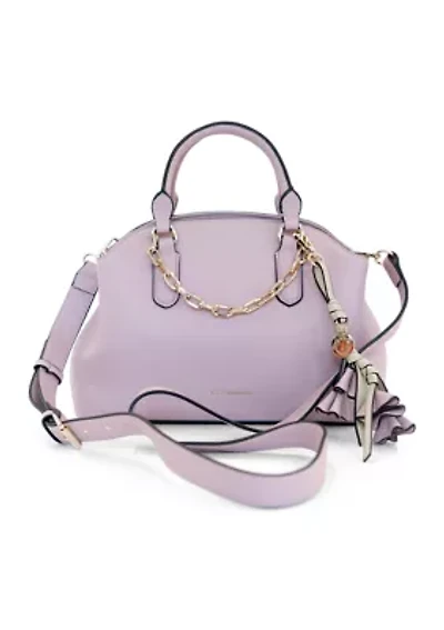 Chain Satchel with Charm