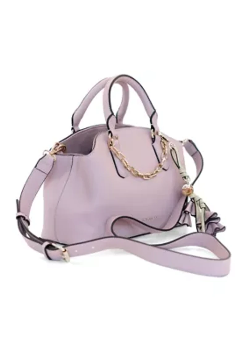 Chain Satchel with Charm