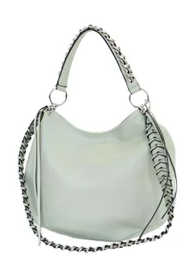 Whipstitched Strap Hobo Bag