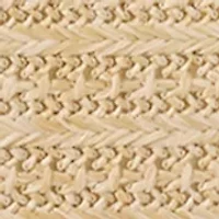 Triple Entry Tote Bag with Buckle Strap