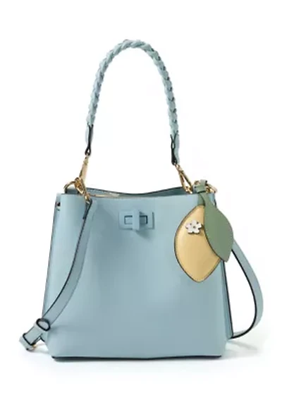 Triple Entry Bucket Bag