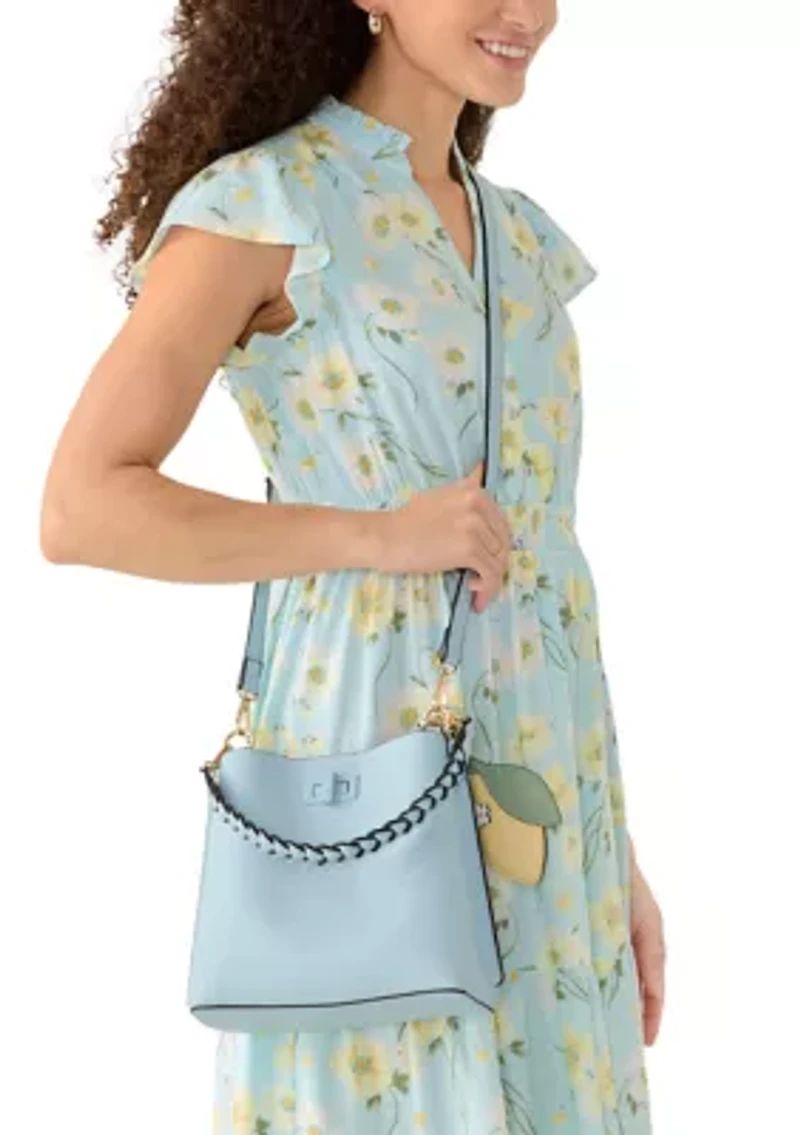 Triple Entry Bucket Bag