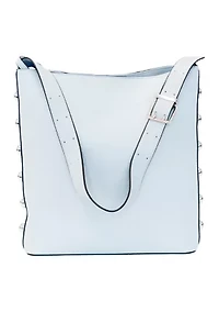 Dome Studded Bucket Carryall Bag