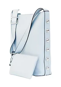 Dome Studded Bucket Carryall Bag