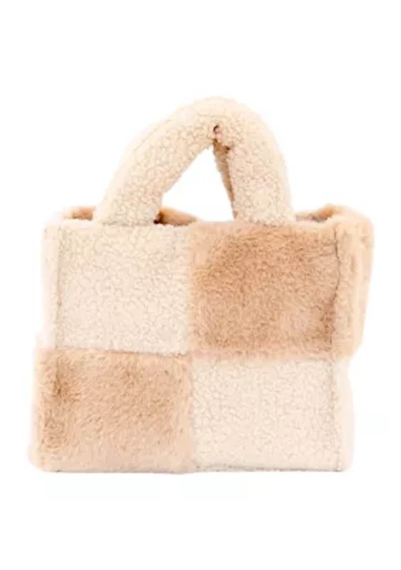 Sherpa Mixed Media Boxed Satchel
