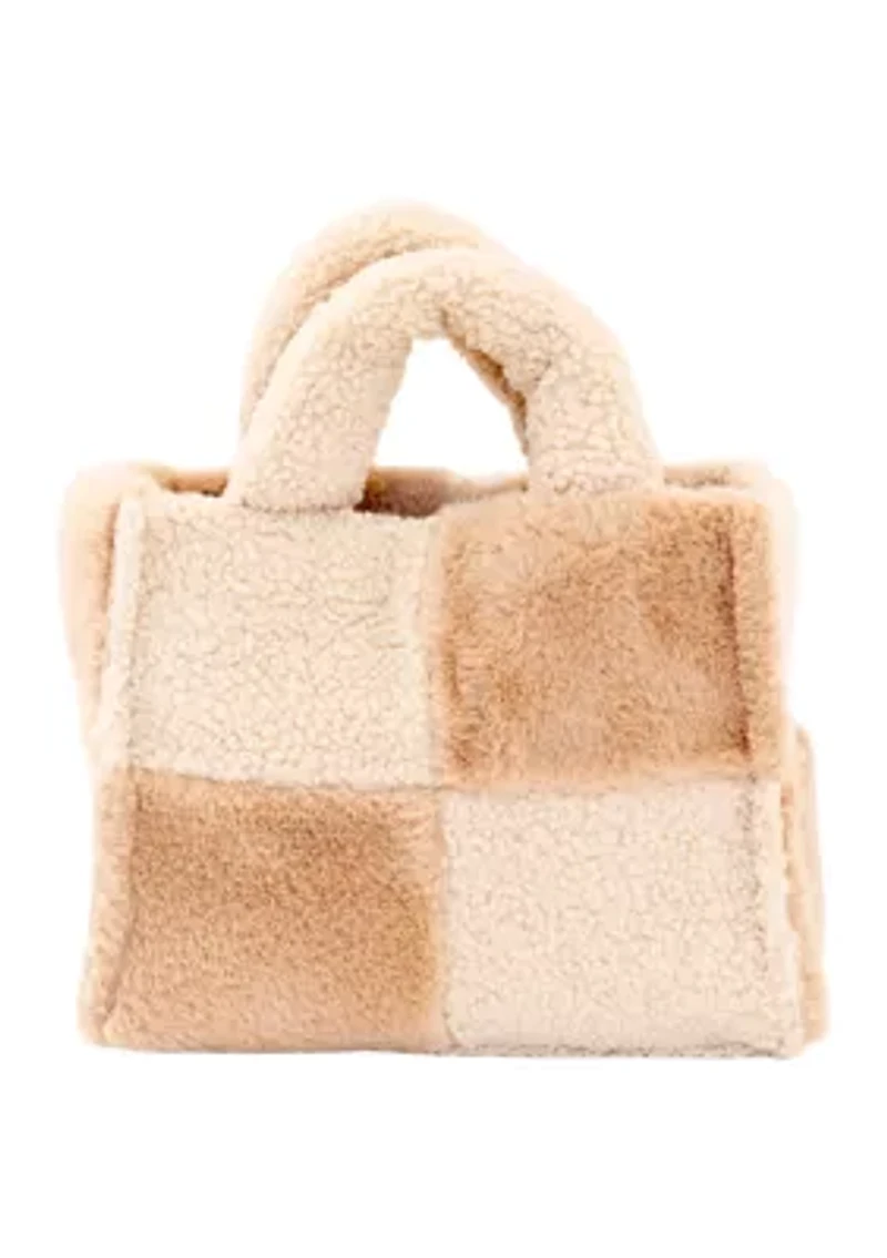 Sherpa Mixed Media Boxed Satchel
