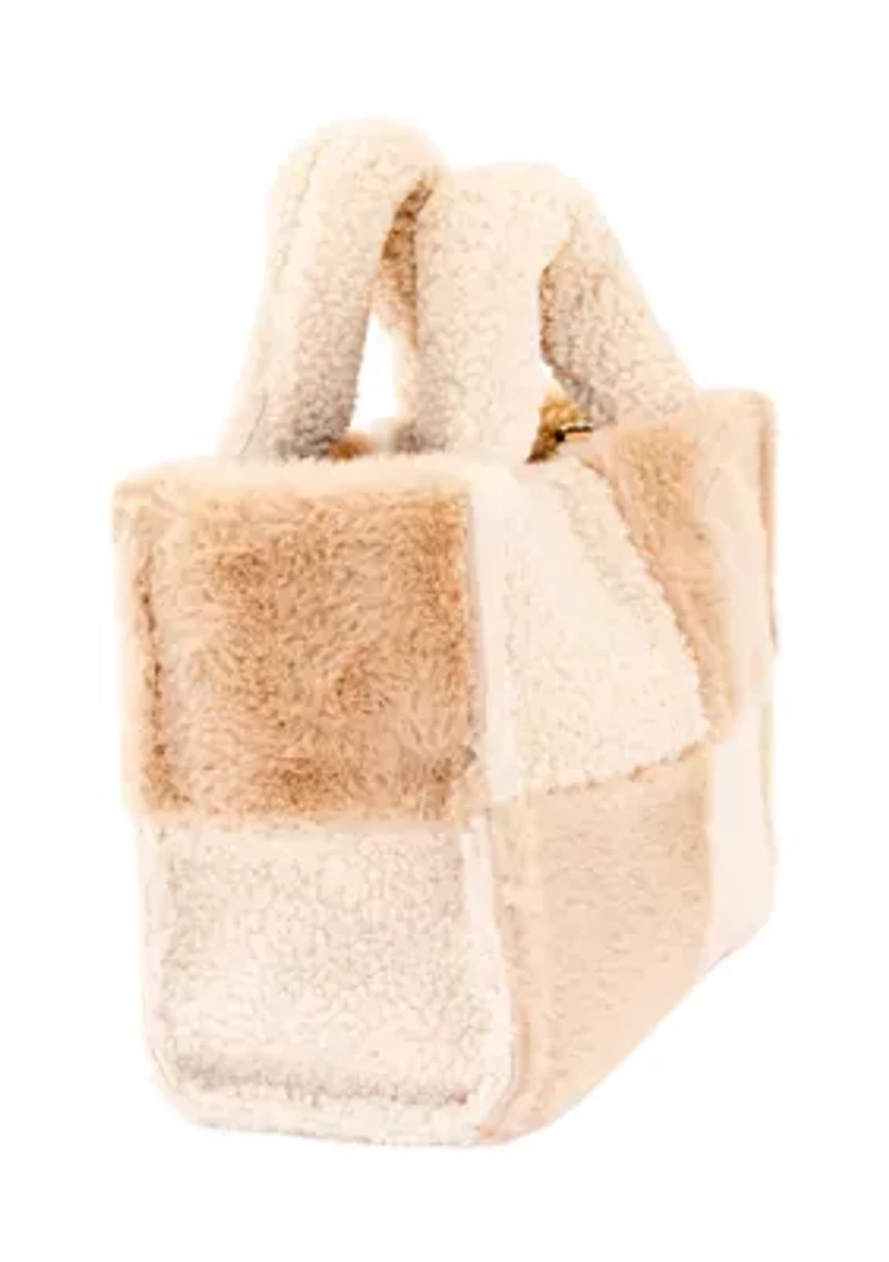 Sherpa Mixed Media Boxed Satchel