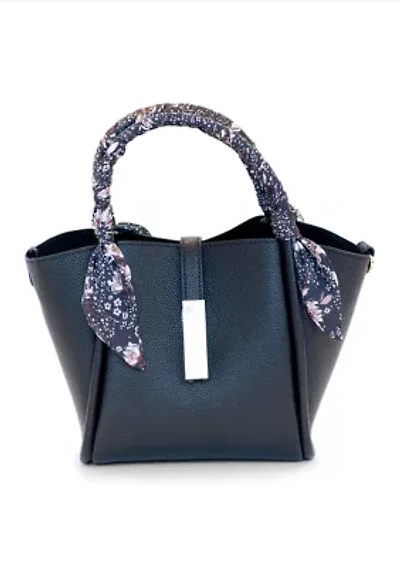 Scarf Handle Satchel