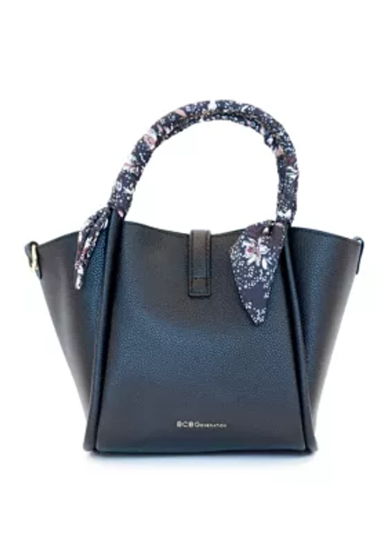 Scarf Handle Satchel