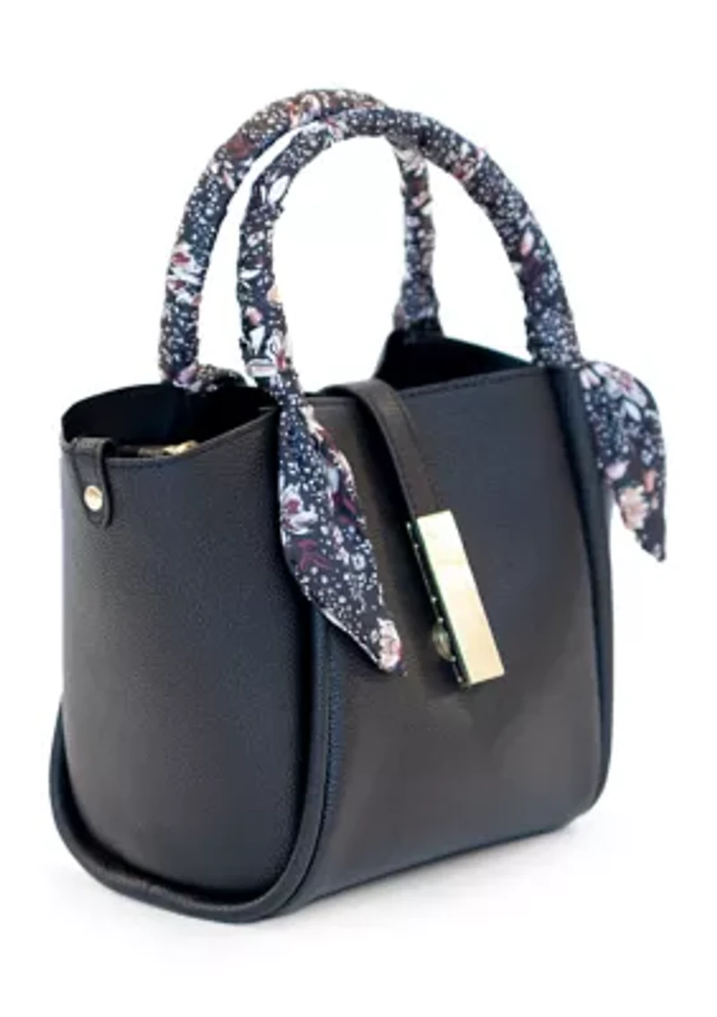 Scarf Handle Satchel