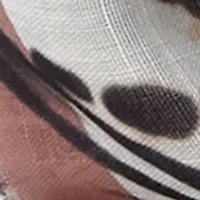 Shibori Zebra Square Scarf
