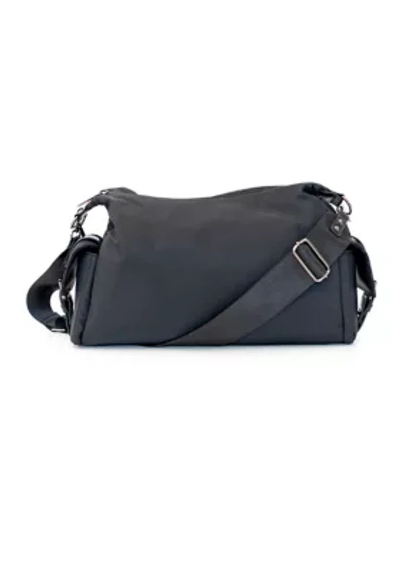 Nylon 2 Way Draped Cargo Crossbody
