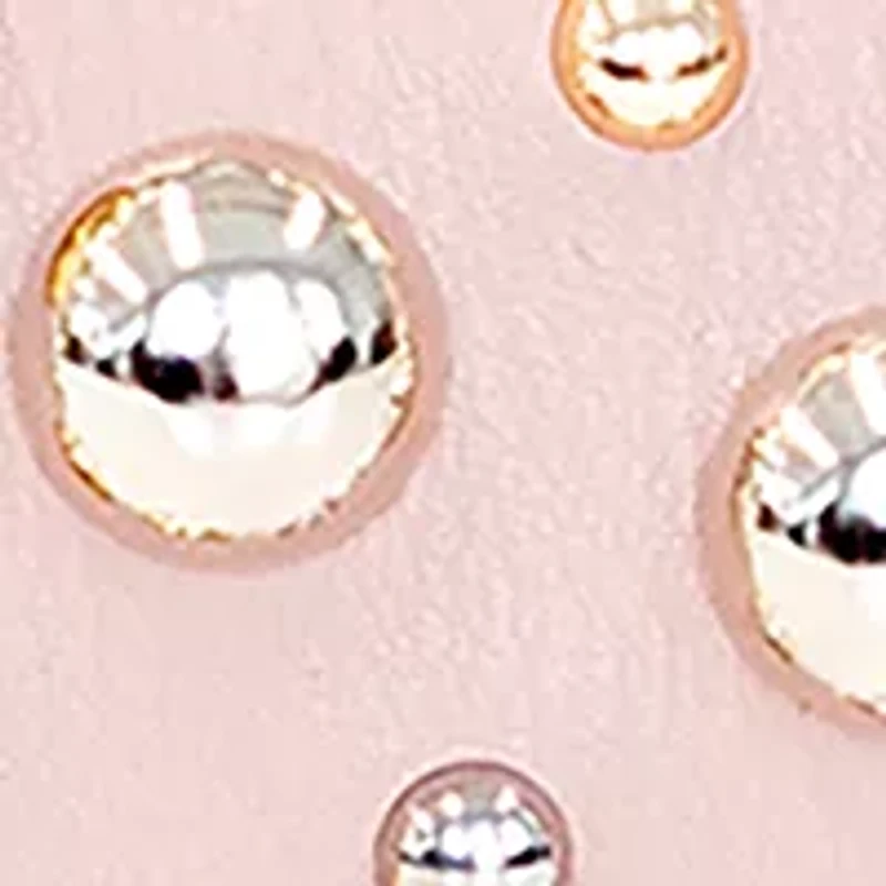 Mixed Dome Studded Barrel Shoulder Bag