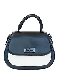 Top Handle Plain Strap Crossbody