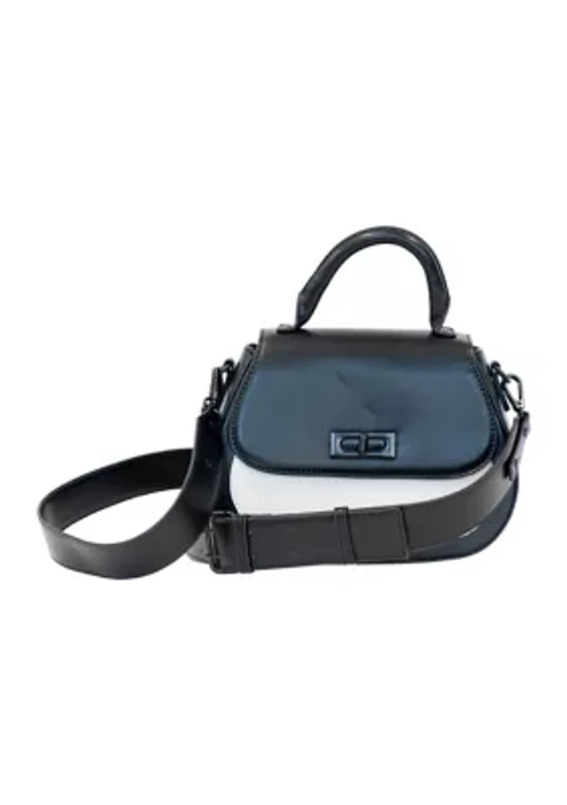 Top Handle Plain Strap Crossbody