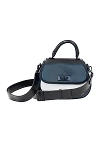 Top Handle Plain Strap Crossbody