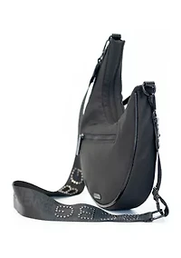Nylon Asymmetric Crossbody
