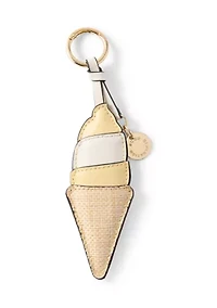 Ice Cream Cone Bag Charm