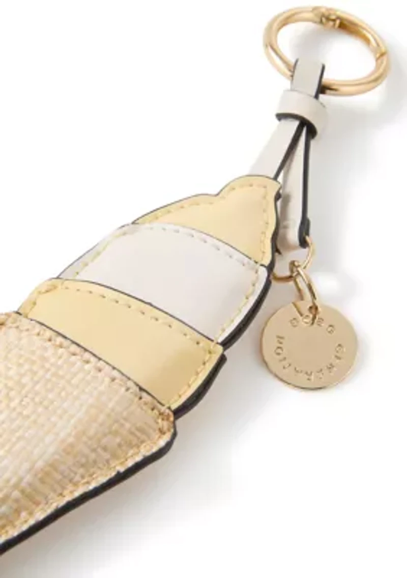 Ice Cream Cone Bag Charm