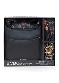 3-Piece Hobo Bag Set