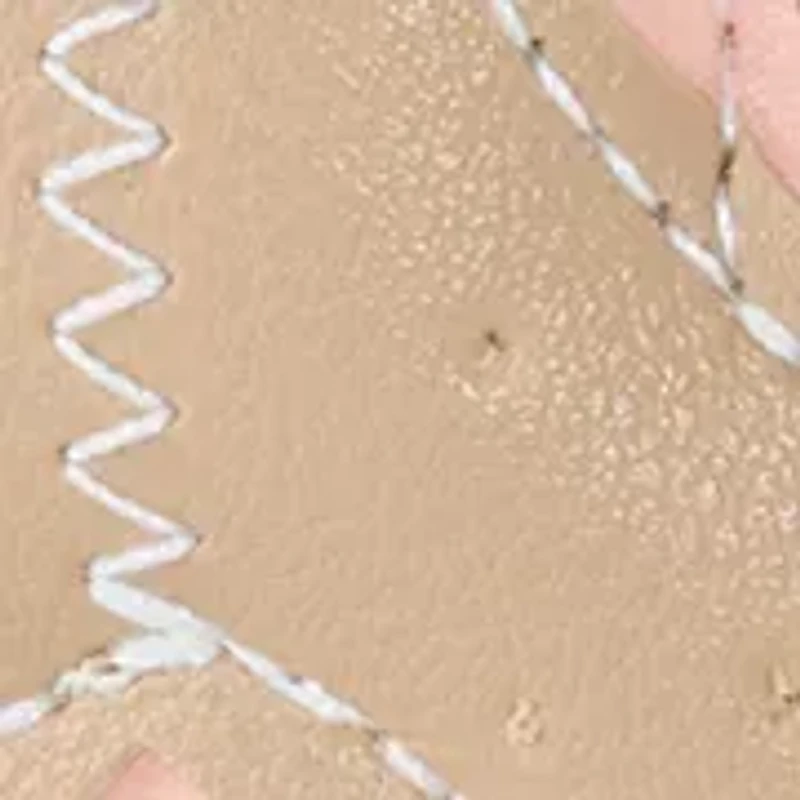 Dog Bag Charm with Gold Hardware