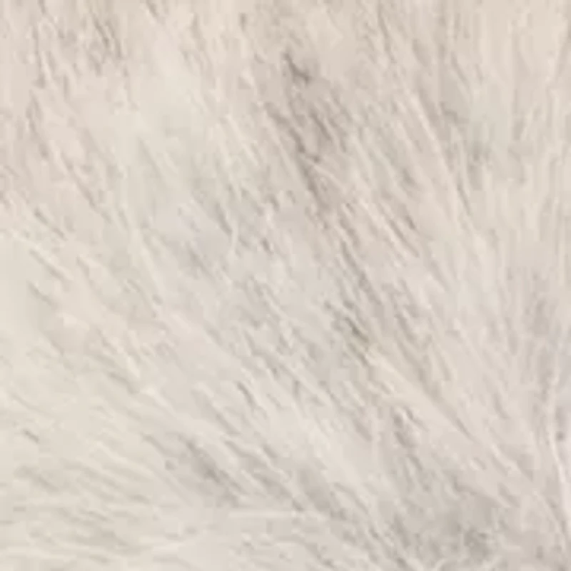 Fur Rabbit Bag Charm with Trim 