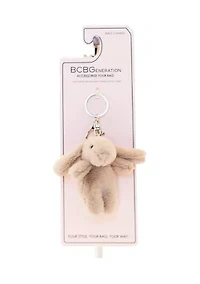 Fur Rabbit Bag Charm