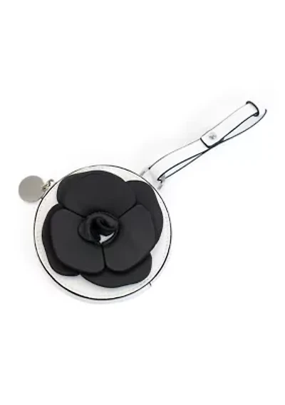 Dimensional Flower Charm Bag