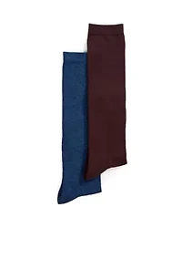 Bamboo Knee High Socks - 2 Pack