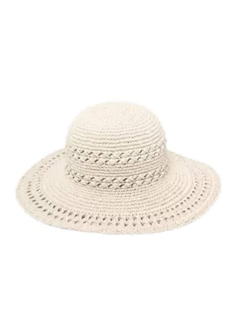 Boho Crochet Hat