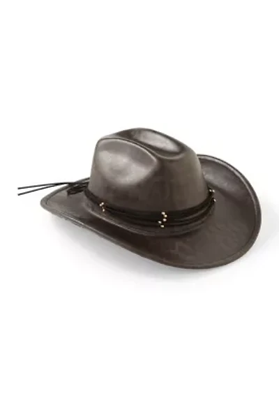 Fedora with Leopard Underbrim