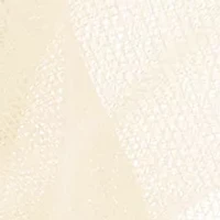 Ivory Organza Fascinators with Feathers