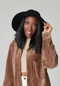 Round Crown Floppy Hat
