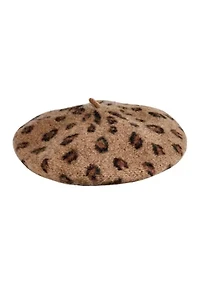 Leopard Beret