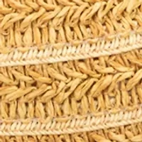 Crochet Braid Cattlemans Crease Cowboy Hat