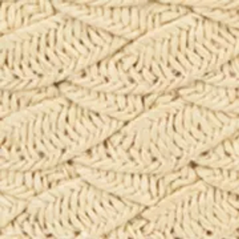 Scattered Bow Straw Bucket Hat