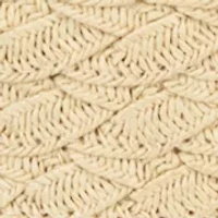 Scattered Bow Straw Bucket Hat
