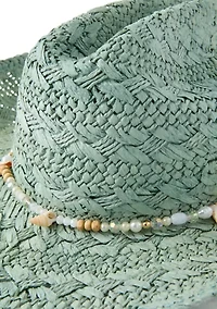 Cowboy Hat with Seashells
