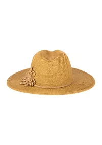 Ultrabraid Fedora with Hemp Trim