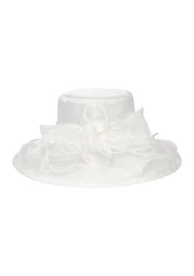 Organza Wire Brim Dress Hat