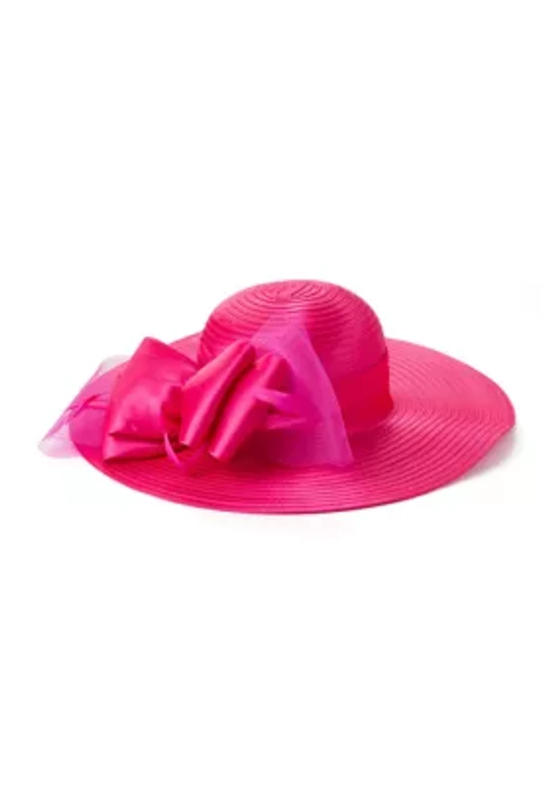 Satin Round Crown Hat