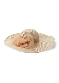 Braided Wide Brim Hat