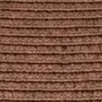 Wide Brim Braid Hat with Oversized Satin