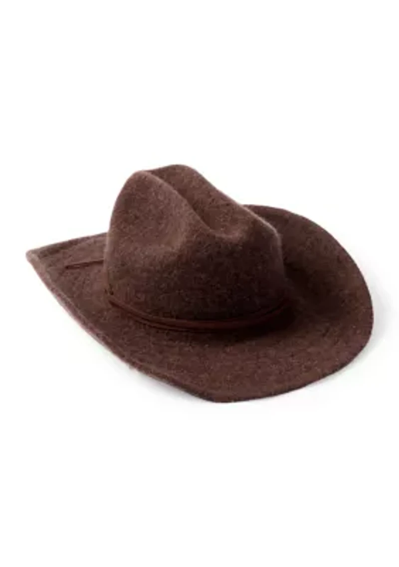 Rowley Knit Cattlemans Crease Cowboy Hat